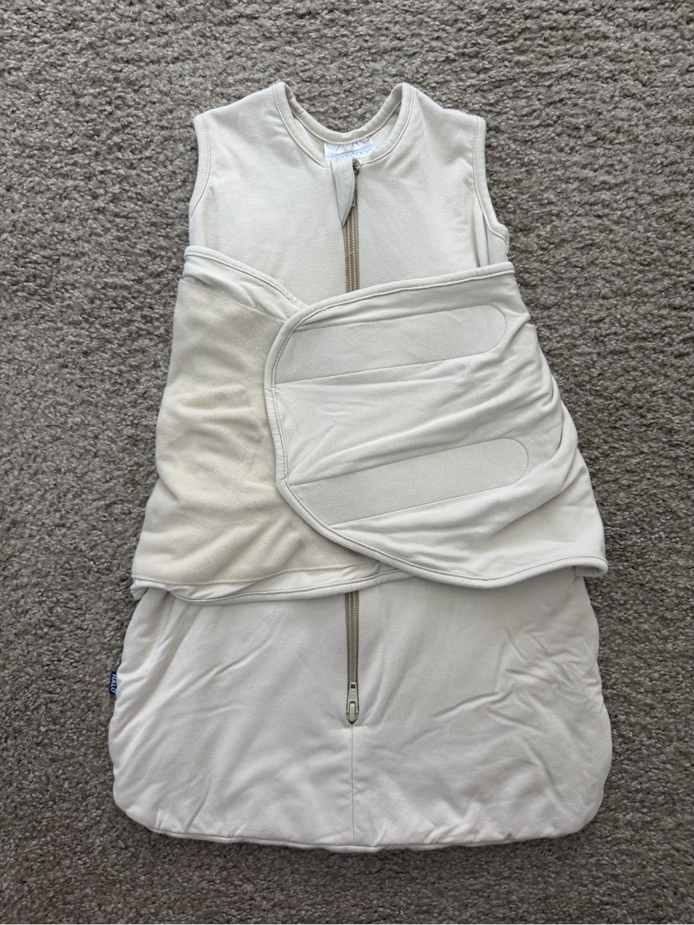 HALO Supersoft Bamboo Swaddle in Oat